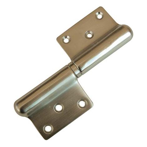 CERNIERA GROSSEZZA OTTONE LUCIDO DX MM 140