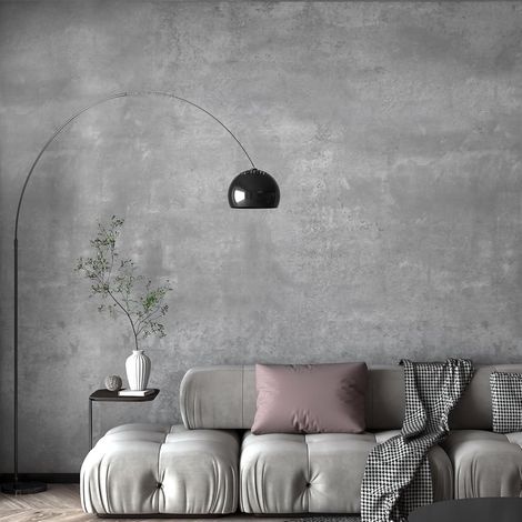 Film adhésif Gris clair Structure en béton Motif ciment 3D Papier de contact vintage Autocollant décoratif en vinyle 40cm x18m Autocollant imperméable résistant à l'huile-Amovible (1/5)