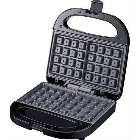 Progress Waffeleisen Schwarz 750 W (1/5)