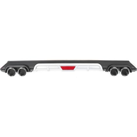 Pare-chocs arrière diffuseur double couleur 4 sorties pour Honda City 2015-2017 (1/5)