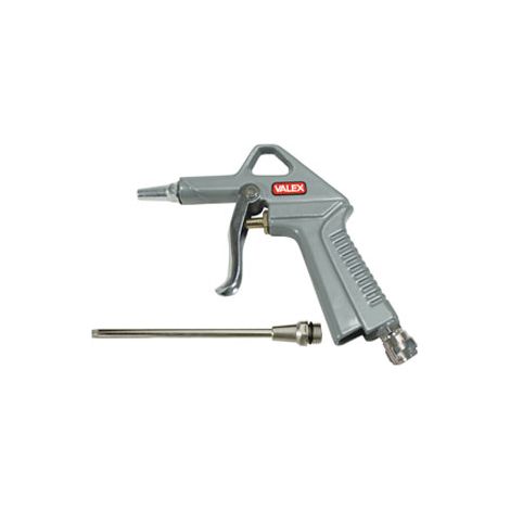 Soufflette pneumatique 125 mm – Corps en aluminium – Poignée ergonomique – Pour nettoyage précis des espaces difficiles – Valex