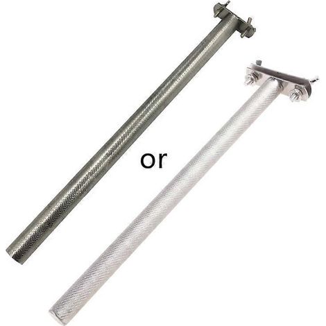 Perchoir en acier inoxydable pour perruches, calopsittes, conures, inséparables – longueur 20 cm, support oiseau robuste et durable.