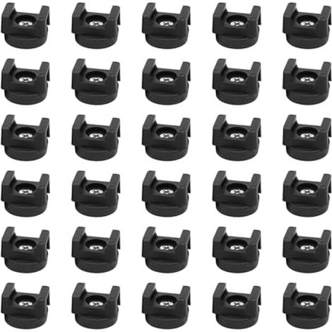 Support à serre-câble magnétique, base multifonctionnelle de 22 mm pour serre-câble à aimant, clip organisateur de câble pour la maison, le bureau, la voiture, le bateau, organisation de câbles et de (1/5)