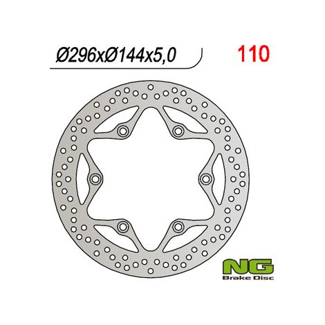 Disco freno anteriore Honda CB/CBF 500/600, VFR/VT 750, CBR 1000 (296 mm)
