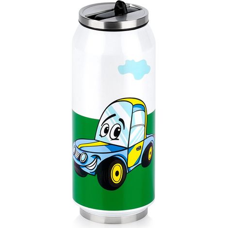 Thermobecher, Dose, Auto, für Kinder, Thermoskanne für Kaffee, 400 ml