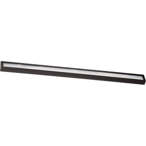 [NEUWERTIG] B-Ware LED Wandleuchte Mera schwarz 120cm 28W 4000K Lampe Leuchte Wandlampe IP20 (1/2)