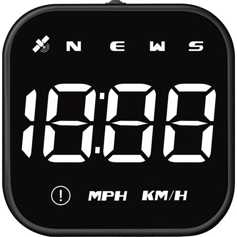 GPS Speedometer Heads up Display Driving Direction Time Display Overspeed Alarm Fatigue Driving Alarm (1/5)