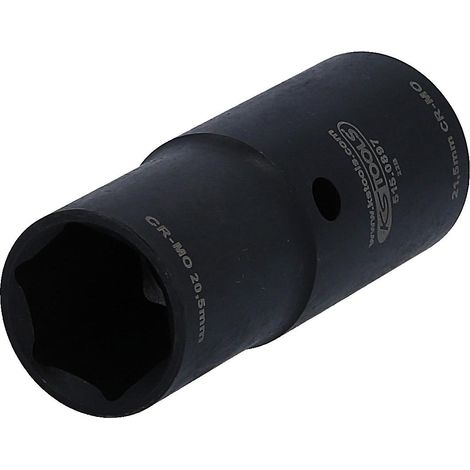 Douilles à chocs 2-en-1 spéciales 1/2" pour jantes aluminium, pour Ford, 20,5 / 21,5 mm (1/4)