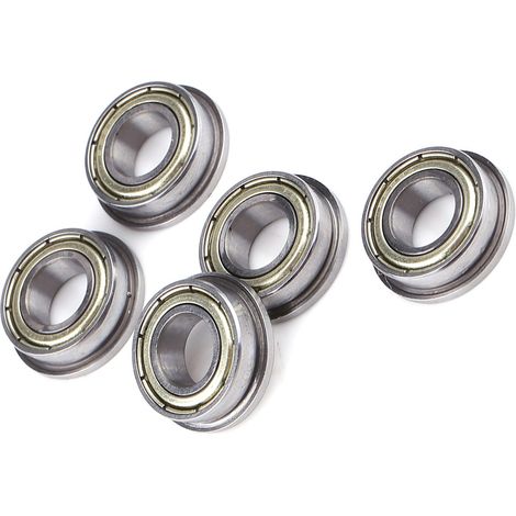 10 roulements à billes métalliques F688ZZ 8x16x5mm avec flasque et double blindage pour moteur électrique