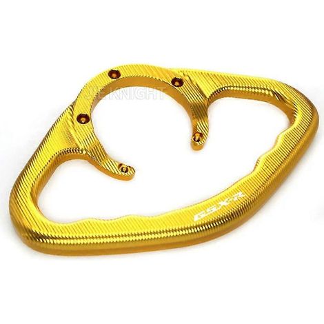 S'applique aux modèles GSX250R, GSX-R600, GSX-R750, GSX-R1000, GSX-S 750, GSX650, GSF650 et GSR600 : poignée passager, réservoir d'essence, accoudoir, poignées (dorées) (1/5)