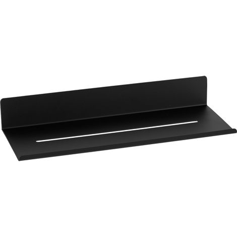 Duschablage selbstklebend Edelstahl Schwarz Badregal ohne Bohren (1/5)
