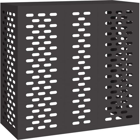 Housse de climatiseur Noir 110 x 50 x 105 cm Acier CFW29338 (1/5)
