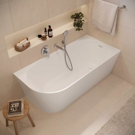 Duravit Joviva Badewanne 170 x 80 x 47 cm Ecke rechts (1/5)