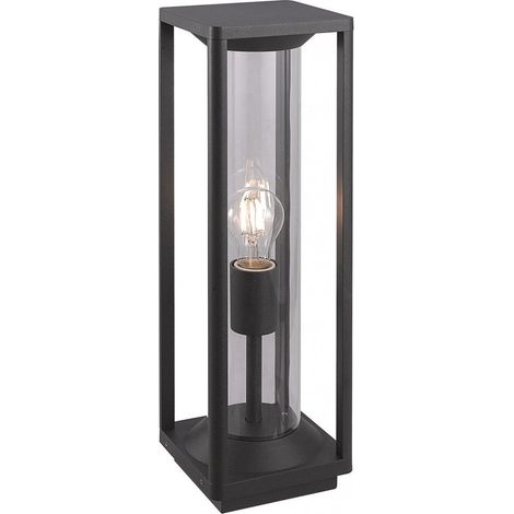 Lampione da giardino Porto 50cm E27 nero IP65 SU-MA (1/3)