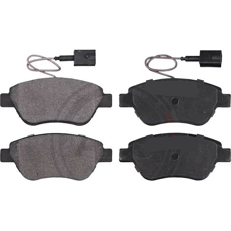 KIT PASTIGLIE FRENO ANTERIORI compatibile con PEUGEOT BIPPER TEPEE / PASTIGLIE FRENANTI AUTO OEM P 23 141, / SOSTITUZIONE DIRETTA / BASSA POLVERE / SILENZIOSO