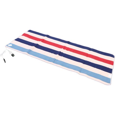Couverture chauffante en flanelle pour voiture, 3 cycles de chauffe, 9 niveaux de puissance, portable, électrique, pour SUV, camping-car, hiver, 150 x 120 cm (59,06 x 47,24 pouces). (1/5)