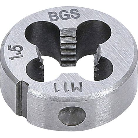 Filières M11 x 1,5 x 25 mm - Acier, Filetage Précis - Outils de Coupe, Pro - D-Work