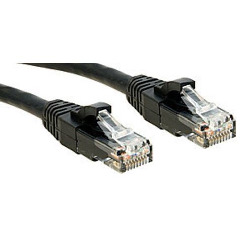 Câbles réseau et DAC LINDY UTP Cat.6 Cable Black 2m LSOH incl. Testprotocol (1/2)