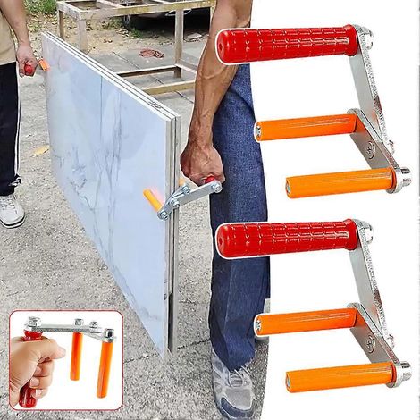Porte-panneaux à une main pour plaques de plâtre à domicile (1/4)