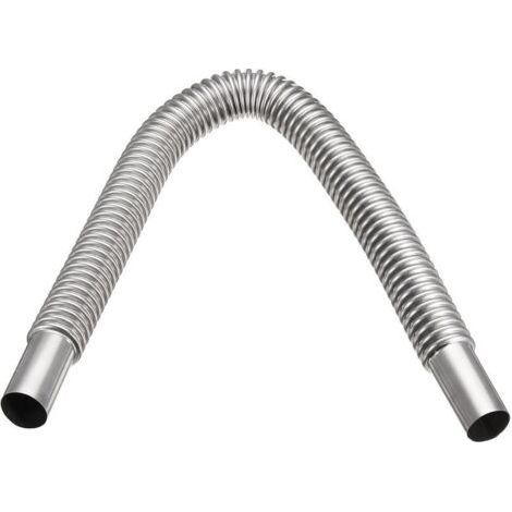 Edelstahl-Auspuffrohr für Heizung, silber, 60 cm, für Autos (1/4)