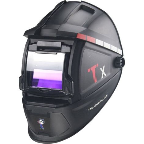 Vraie Couleur Masque De Soudure Automatique,Casque Soudure Auto Assombrissement Solaire Grande Vue Casque de Soudure (1/4)