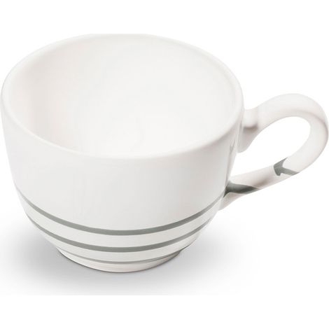 Gmundner Keramik Pur Geflammt Grau, Kaffeetasse Cup (0,19L)