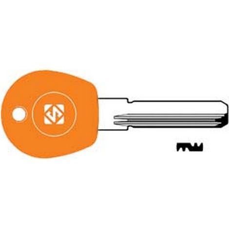 5PZ CHIAVI PUNZONATE PER CILINDRI MOIA 4+7+3 SPINE MO1RP - MO1RP