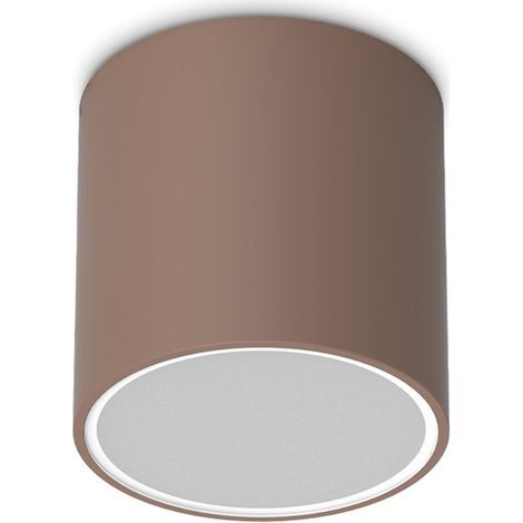 Ideal Lux TECHO Spot encastrable extérieur en saillie de 15,3 cm couleur café IP54