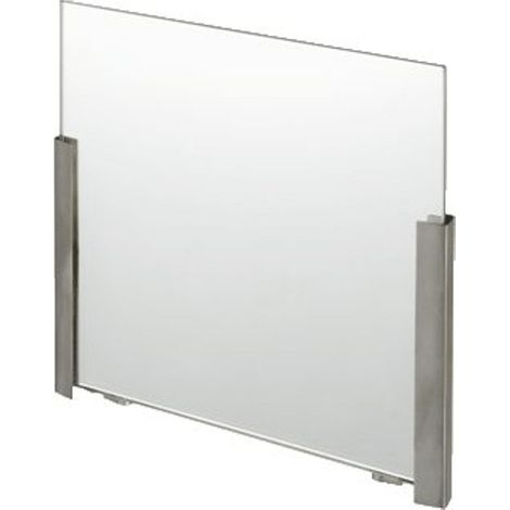 Haceka Agrafe de miroir laiton chromé (1/2)