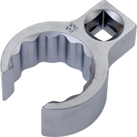 HAZET Ringschlüssel, Doppel-6kt, offen 848Z-32 Vierkant hohl 12,5 mm (1/2 Zoll (1/5)