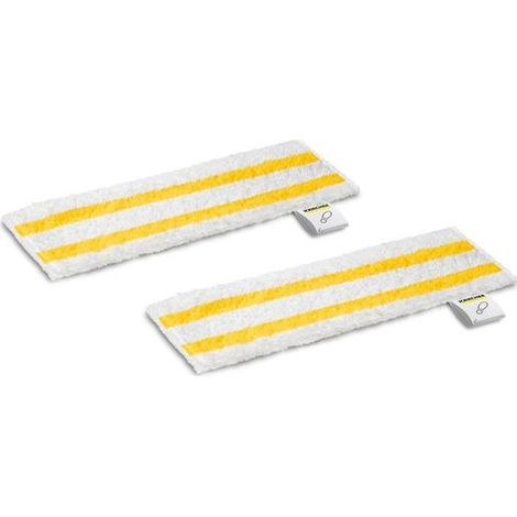 4 serpillières KARCHER SC1-5 microfibres universelles pour buse sol (1/5)
