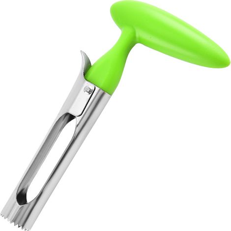 Dénoyauteur Vert en Acier Inoxydable, Outil Manuel pour Pommes et Poires (1/5)