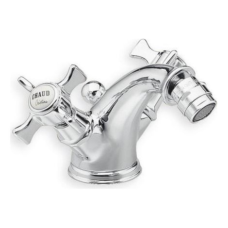 MELANGEUR BIDET CHAMBORD METAL BROSSE +Vidage - CRISTINA ONDYNA CH11677