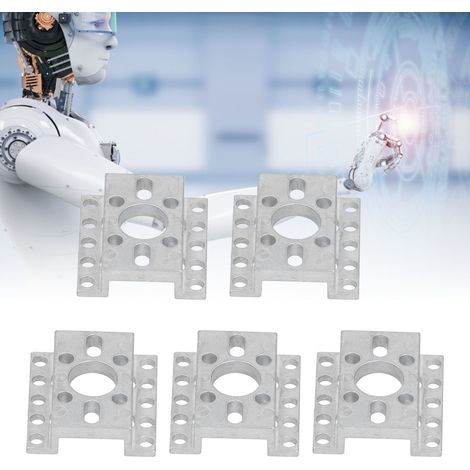 Fünfteiliges Set 3208-0001-0001: Montagehalterung für Linearführungs-Vierkantträger Typ A (1/5)