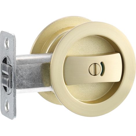 Rond Encastré Porte Serrure avec Couleur Codé Indicateurs Or (1/5)