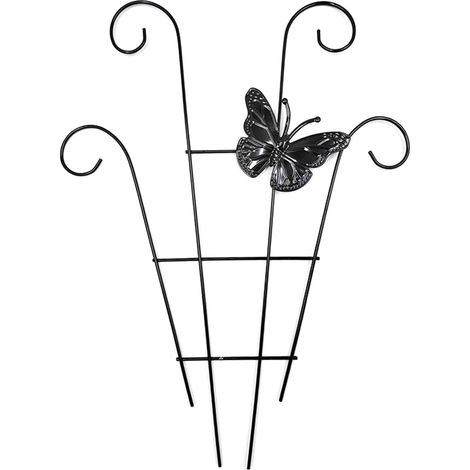 Treillis de jardin en acier inoxydable pour plantes grimpantes, support pour plantes grimpantes (1/5)