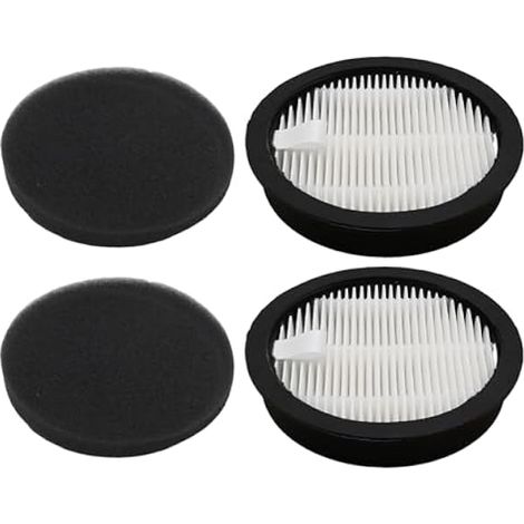Lot de 2 filtres HEPA de rechange avec éponges, compatibles avec les aspirateurs sans fil Laresar Elite 3 (1/5)