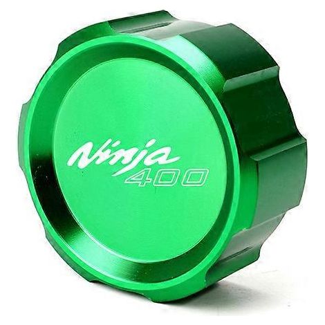 Accessoires moto MOWOK pour Kawasaki NINJA400 Z400 18-22 : couvercle de pot d'huile et de réservoir d'essence arrière modifié (NINJA400 vert) (1/5)