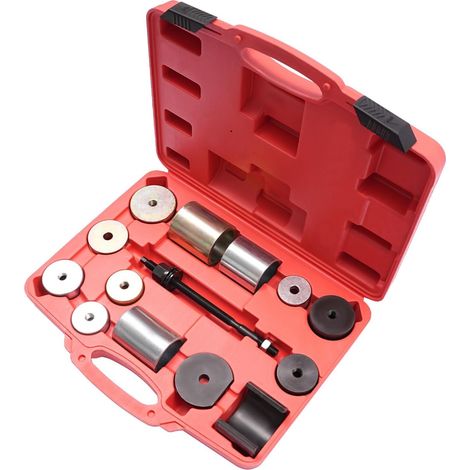 Kit d'outils de montage pour roulement de roue, joint à rotule, extracteur de roulement de roue et roulement en caoutchouc, kit d'outils de montage pour essieu arrière BMW Iron Bushing Tool (1/5)