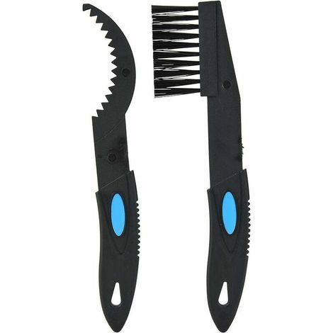 DEESSE SHOP - Kit de brosse de nettoyage de vélo, 2pcs nettoyant de chaîne de vélo outil de nettoyage de pignon de manivelle brosse de lavage de vélo (1/5)
