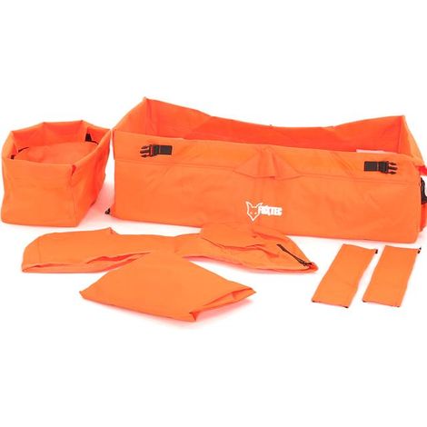 FUXTEC Stoff Bezug Bollerwagen komplett in Orange CT-500 - faltbarer Bollerwagen Wechselbezug (1/2)