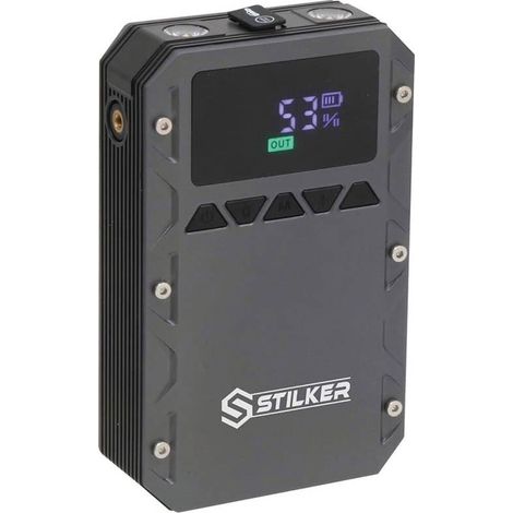 Booster 12V 800A avec power bank 8000 mAh et gonfleur STILKER (1/3)