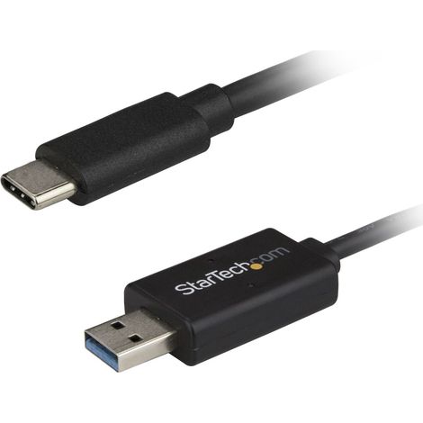 startechcom 0065030875202 cavo di trasferimento dati USB-C a USB-A nero 2 m (1/5)