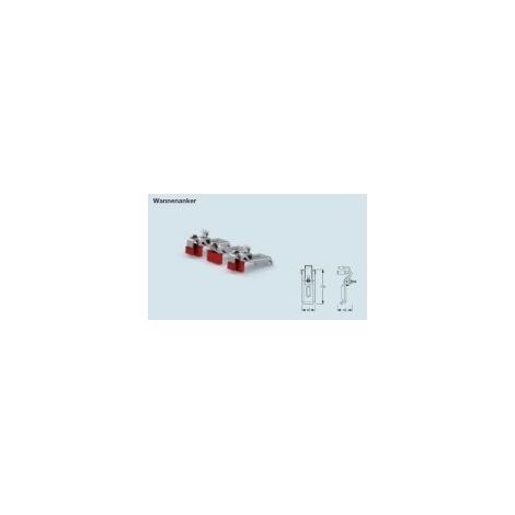 Ancrage de baignoire MEPA pour le support de rebord de baignoire (1/3)