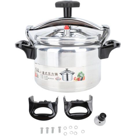 QORVA-Autocuiseur épais de grande capacité, antiadhésif, antidéflagrant, en aluminium, pour usage domestique et Commercial, 3L
