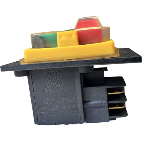 KJD12 Einbau-/Geräteschalter 250V 16A 4Pin Magnetschalter