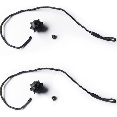 Corde Coffre Voiture, Cordon Arrière de Coffre, Cordons pour Étagères Arrière de Voiture, Corde de Suspension pour Étagère à Colis dans Le Coffre Arrière Remplacement D'accessoires de Voiture, (1/5)