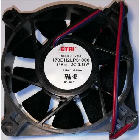 Etri 173DH2LP31000 Ventola 24V - 3,1W - 80x80x20mm