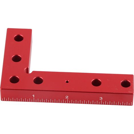 Équerre de menuiserie 90° pour perçage précis et alignement, outil de marquage à angle droit (1/5)