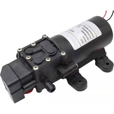 Pompe à membrane haute pression électrique intelligente, débit de 6 L, auto-amorçante, pour lavage de voitures et agriculture, 12 V CC, 72 W